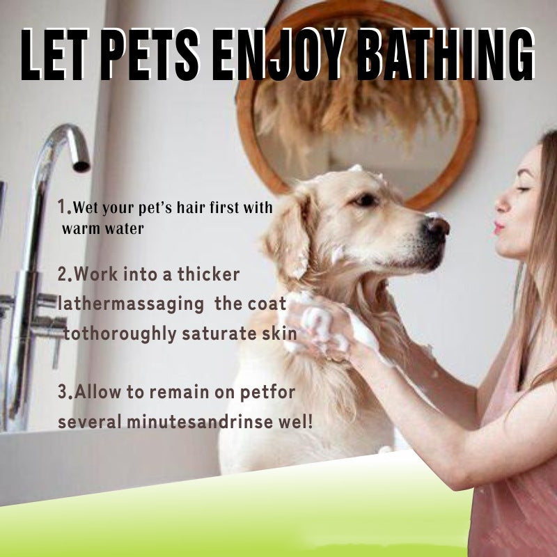 HKM-8462781 Pet Shampoo and Conditioner for Freshness and Deodorization - 100ML