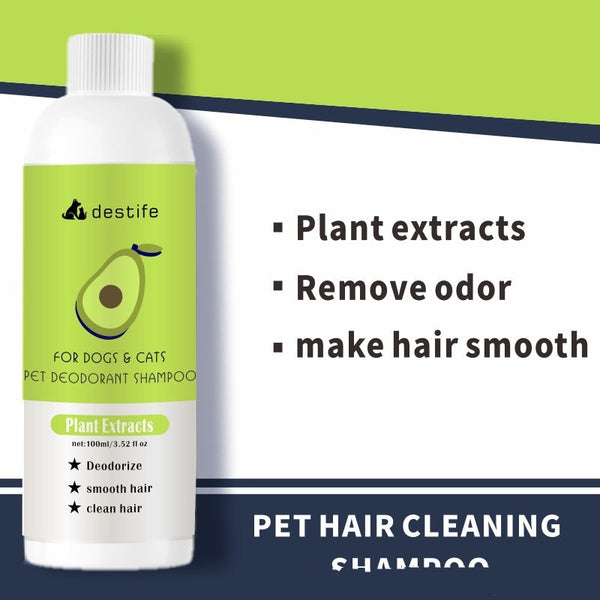 HKM-8462781 Pet Shampoo and Conditioner for Freshness and Deodorization - 100ML