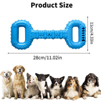 HKM-8463549 Durable Interactive Dog Bone Chew Toy for Aggressive Chewers with Pull Band