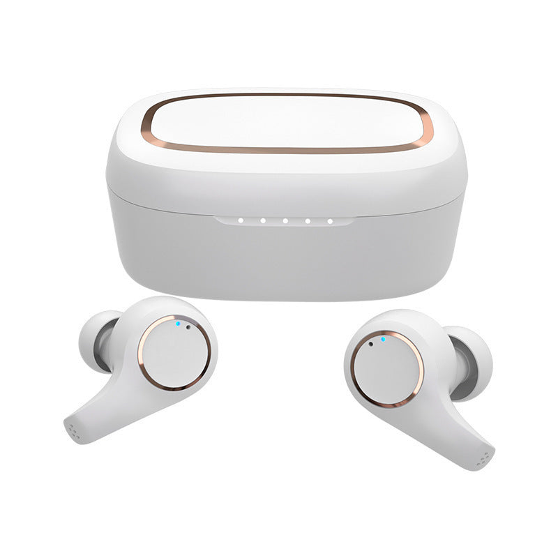 HKM-846355 ANC Active Noise Reduction Bluetooth Earplugs with Multipoint Connection and Voice Control