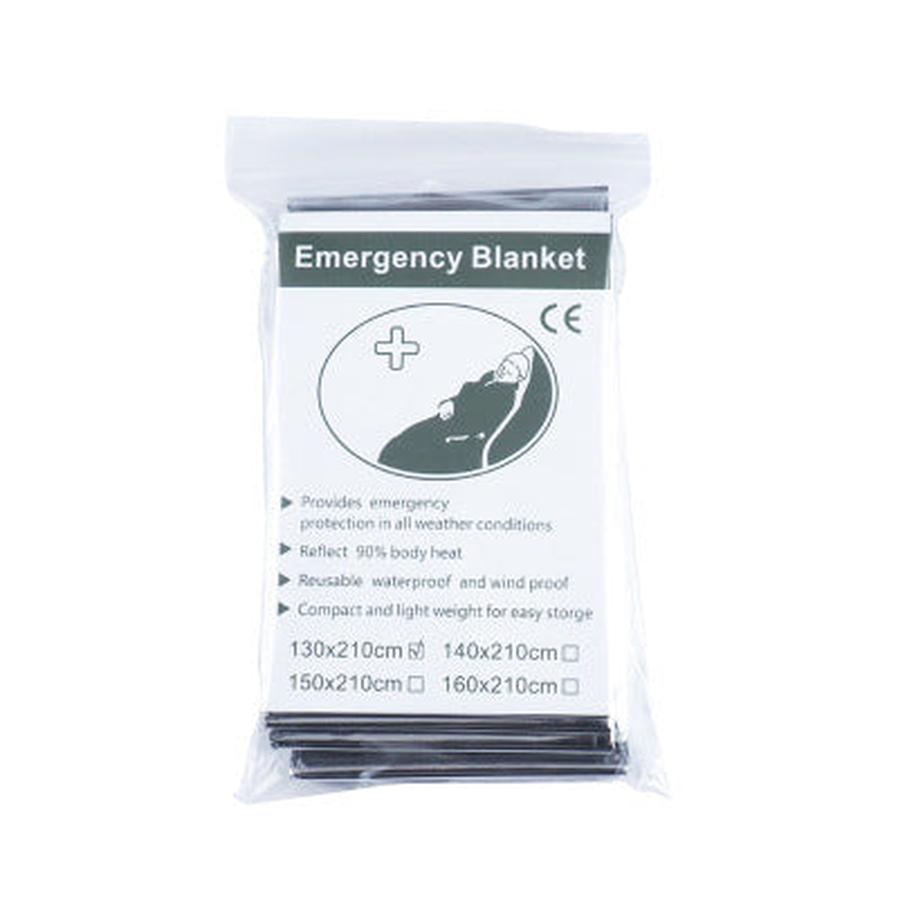 HKM-846355 Emergency Thermal Insulation Blanket – Lightweight PET Aluminum Film Survival Gear