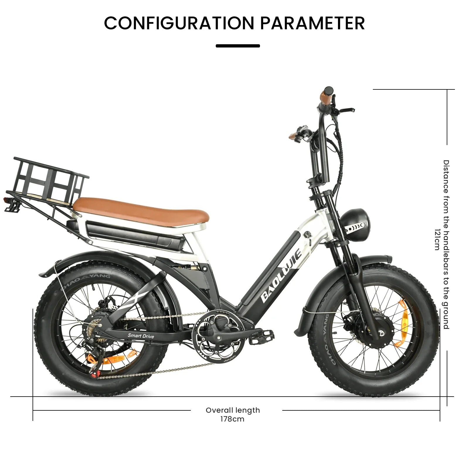 HKM-846483 48V 30AH Lithium Battery Electric City Bike with 2000W Central Motor and Disc Brakes