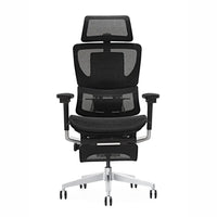 HKM-846611 Ergonomic Mesh Office Chair with Lumbar Support and Adjustable Footrest