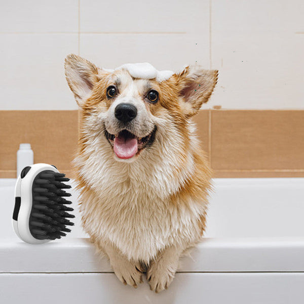 HKM-8466493 Panda Wet and Dry Bath Massage Brush for Relaxation and Skin Care
