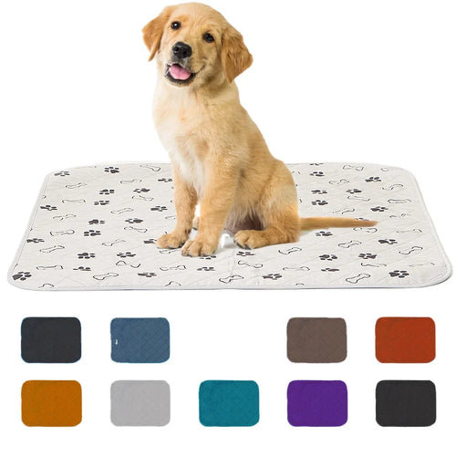 HKM-846675 Sustainable Washable Waterproof Puppy Training Pads with Non-Slip PU Backing
