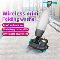 HKM-846739 Lithium Battery Mini Upright Floor Scrubber Dryer with Brushless Motors