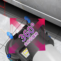 HKM-846739 Lithium Battery Mini Upright Floor Scrubber Dryer with Brushless Motors