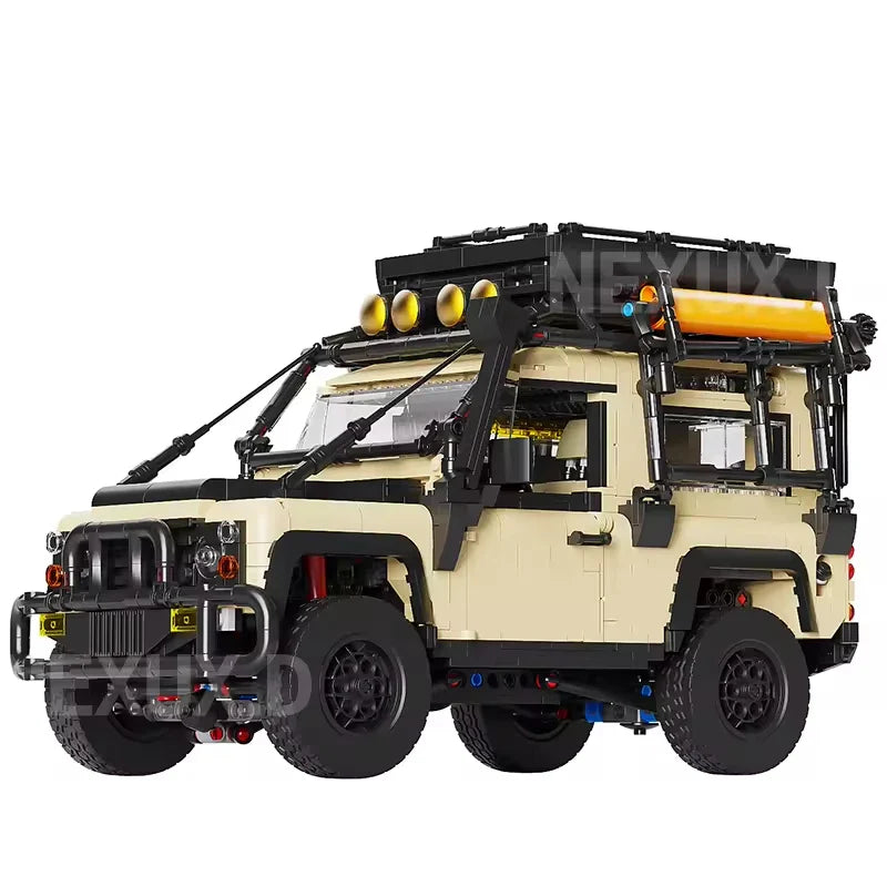 HKM-846803 Remote Control Off-Road SUV Building Blocks Set - 2766PCS Plastic Model Kit for Ages 2 and Up