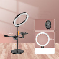 HKM-846867 Top-Down Adjustable Photo Fill Light Lamp Support Frame with USB Power Supply and Multiple Style Options