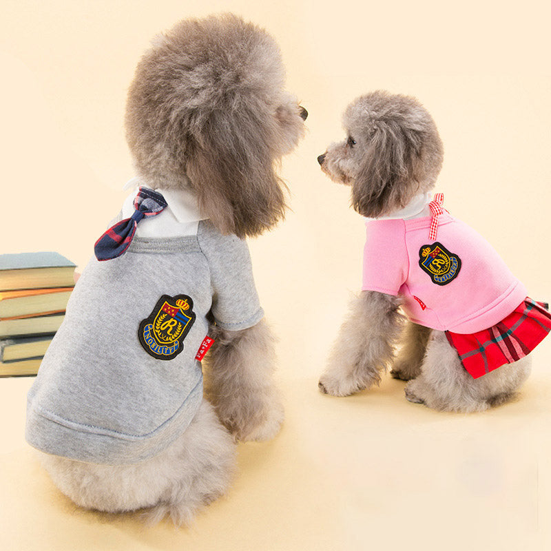 HKM-8469053 Couple's Polyester Skirt for Pets - Universal Fit, European and American Style