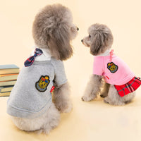 HKM-8469053 Couple's Polyester Skirt for Pets - Universal Fit, European and American Style