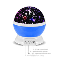 HKM-846995 Starry Sky Projector Lamp with 12 Constellations – Multi-Color LED Night Light for Romantic Atmosphere