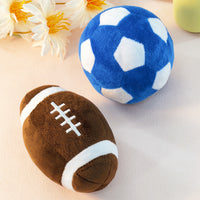 HKM-8470333 Interactive Plush Football and Rugby Dog Training Toy