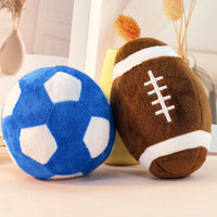 HKM-8470333 Interactive Plush Football and Rugby Dog Training Toy