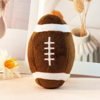 HKM-8470333 Interactive Plush Football and Rugby Dog Training Toy