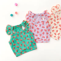 HKM-8471229 Flying Sleeve Dog Skirt in Floral Designs for Small to Large Dogs