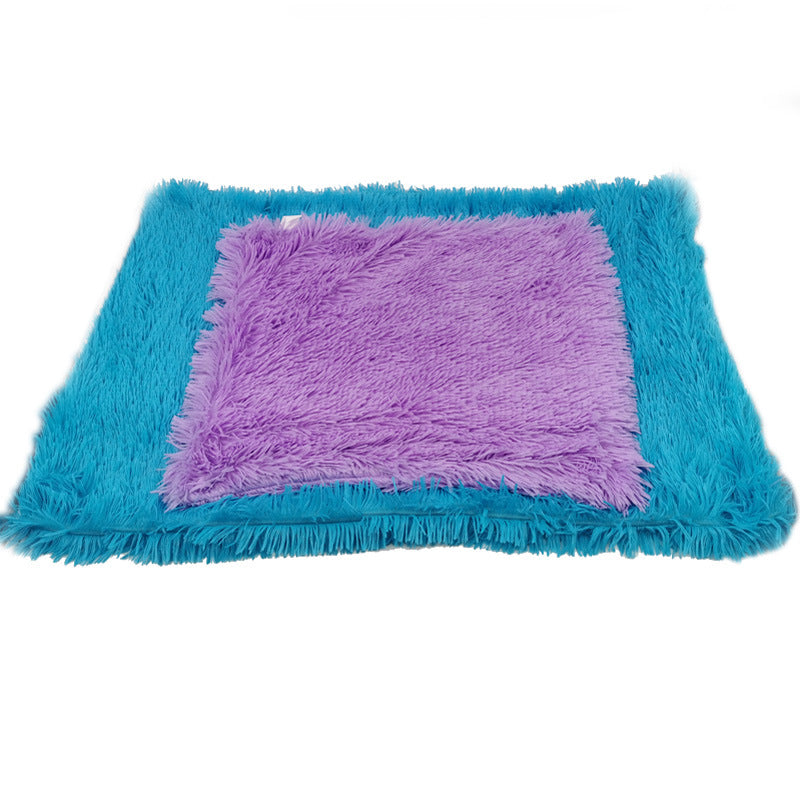 HKM-8472509 Warm Plush Dog and Cat Blanket - Cozy Pet Mat Available in Multiple Sizes