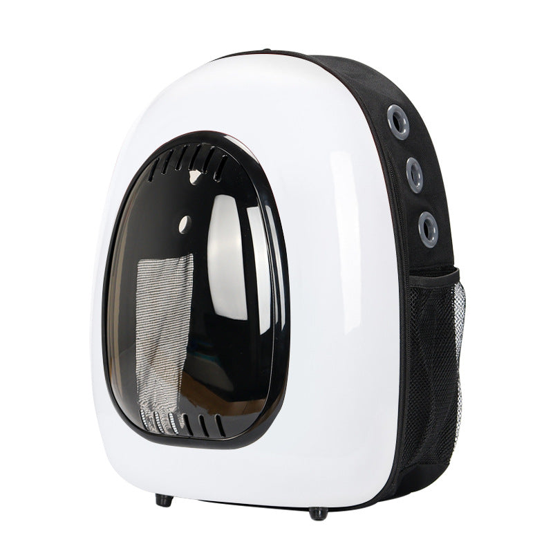 HKM-8472893 Intelligent Temperature Control Double Shoulder Transparent Cat Carrier Backpack