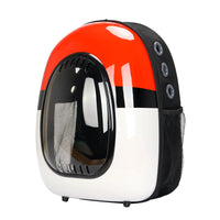 HKM-8472893 Intelligent Temperature Control Double Shoulder Transparent Cat Carrier Backpack