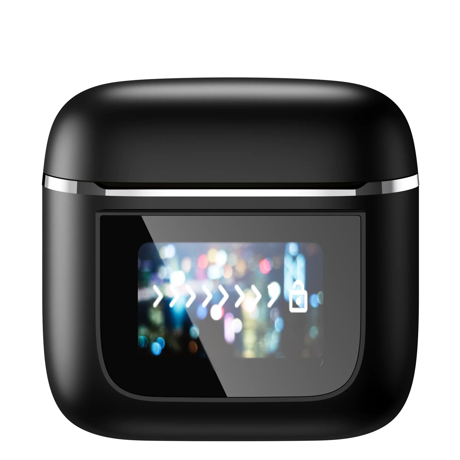 HKM-847315 YX27 Wireless Sport Earbuds with In-Ear Noise Cancelling and Smart Touch Screen Battery Display, Fast Charging Microphone