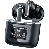 HKM-847315 YX27 Wireless Sport Earbuds with In-Ear Noise Cancelling and Smart Touch Screen Battery Display, Fast Charging Microphone