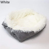 HKM-8474685 Multi-Season Removable Pet Nest with Arctic Plush and Waterproof Shell - Available in 5 Colors