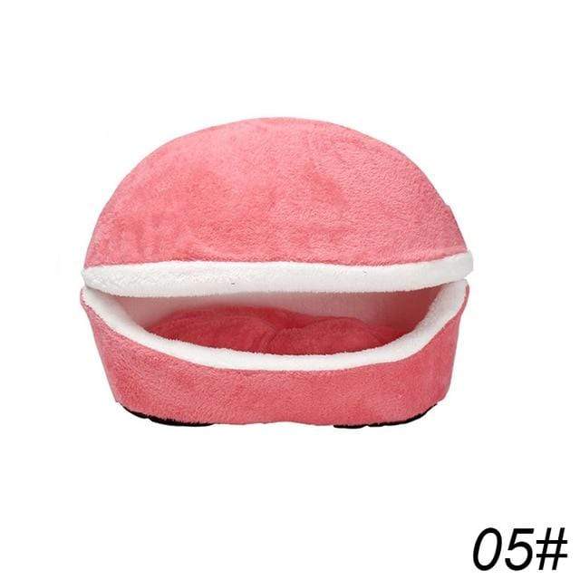 HKM-8474685 Multi-Season Removable Pet Nest with Arctic Plush and Waterproof Shell - Available in 5 Colors