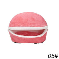 HKM-8474685 Multi-Season Removable Pet Nest with Arctic Plush and Waterproof Shell - Available in 5 Colors