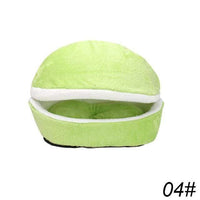 HKM-8474685 Multi-Season Removable Pet Nest with Arctic Plush and Waterproof Shell - Available in 5 Colors
