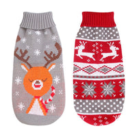 HKM-8476093 Christmas Turtleneck Knitting Sweater for Dogs in Various Designs and Sizes