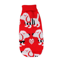HKM-8476093 Christmas Turtleneck Knitting Sweater for Dogs in Various Designs and Sizes