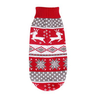 HKM-8476093 Christmas Turtleneck Knitting Sweater for Dogs in Various Designs and Sizes