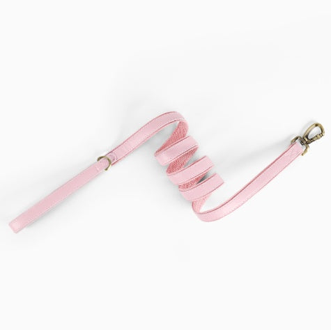 HKM-8476221 Durable Leather Pet Leash with Comfortable Grip for Training and Walking