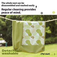 HKM-8476477 Comfortable Pet Sofa Mat for Small to Large Dogs - Dark Green, Orange, Sky Blue Options