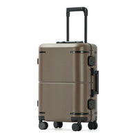 HKM-847699 Aluminium Frame 20-Inch Travel Trolley Luggage Suitcase for PC Carry-On