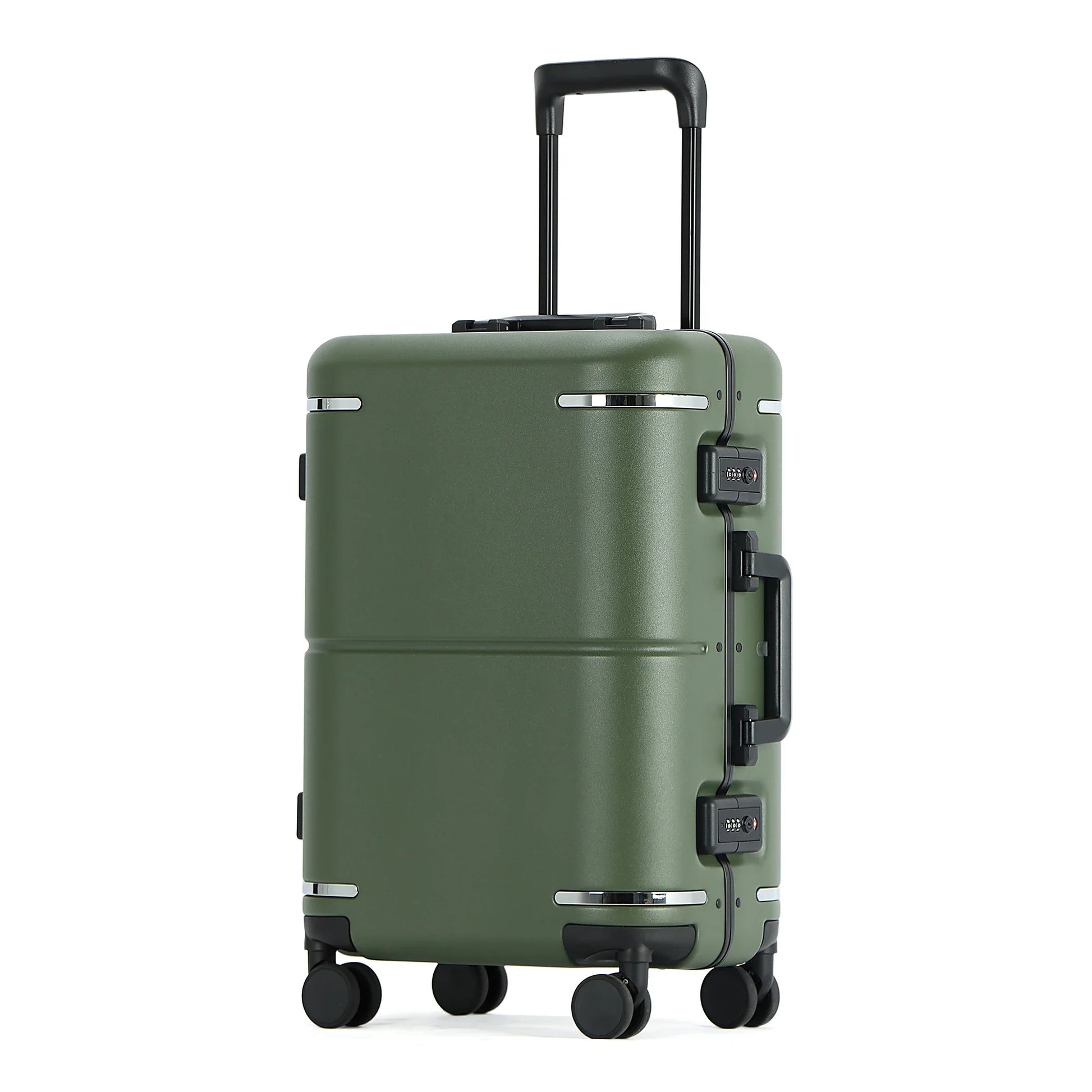 HKM-847699 Aluminium Frame 20-Inch Travel Trolley Luggage Suitcase for PC Carry-On