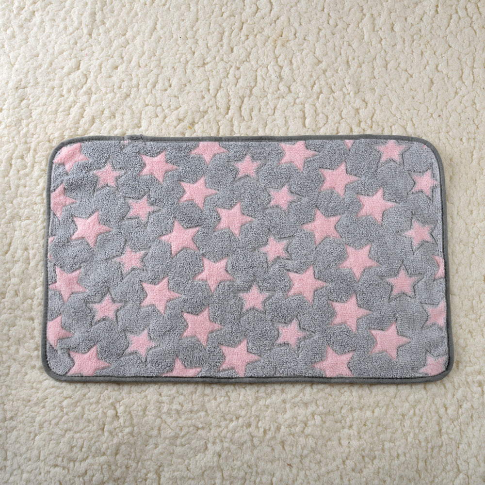 HKM-8478269 Non-slip Pet Blanket and Seat Cushion for Dogs in Various Colors and Sizes