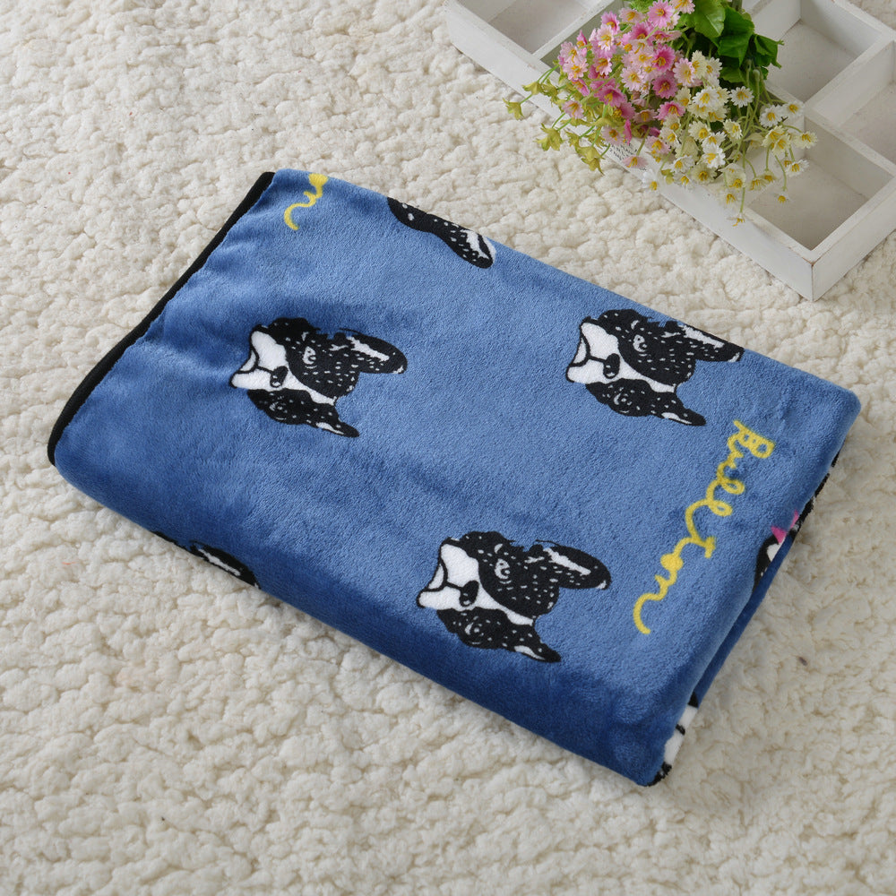 HKM-8478269 Non-slip Pet Blanket and Seat Cushion for Dogs in Various Colors and Sizes