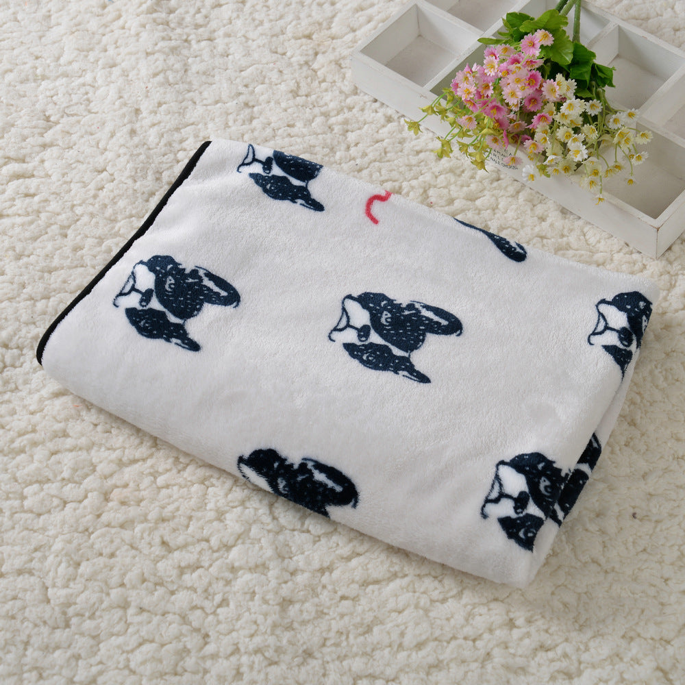 HKM-8478269 Non-slip Pet Blanket and Seat Cushion for Dogs in Various Colors and Sizes