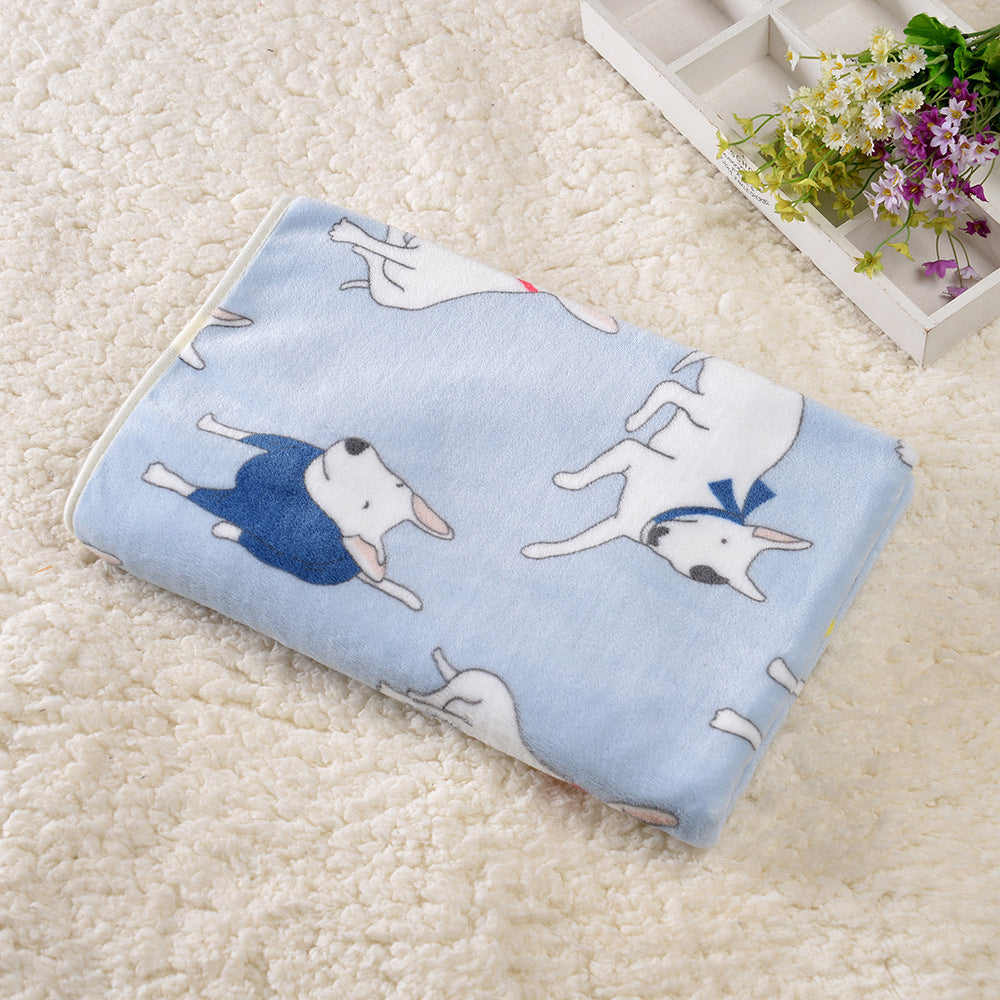 HKM-8478269 Non-slip Pet Blanket and Seat Cushion for Dogs in Various Colors and Sizes