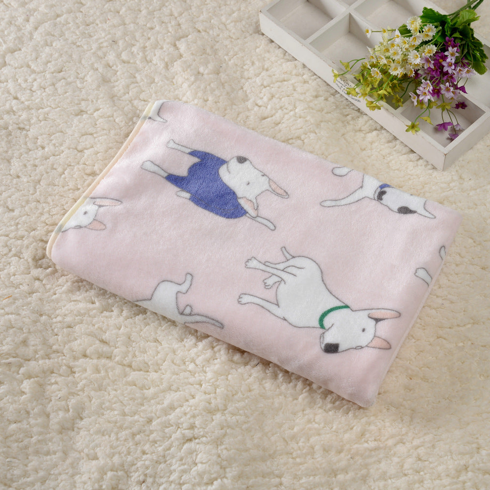 HKM-8478269 Non-slip Pet Blanket and Seat Cushion for Dogs in Various Colors and Sizes