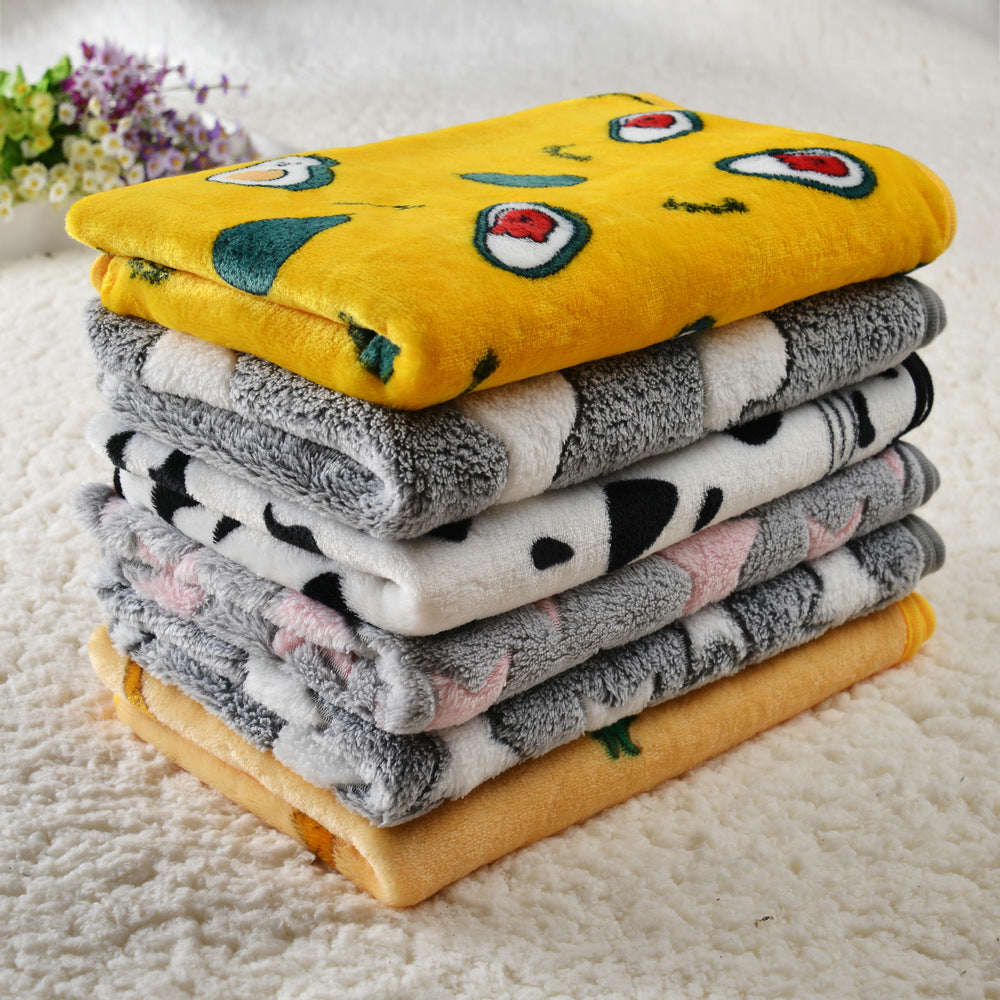 HKM-8478269 Non-slip Pet Blanket and Seat Cushion for Dogs in Various Colors and Sizes