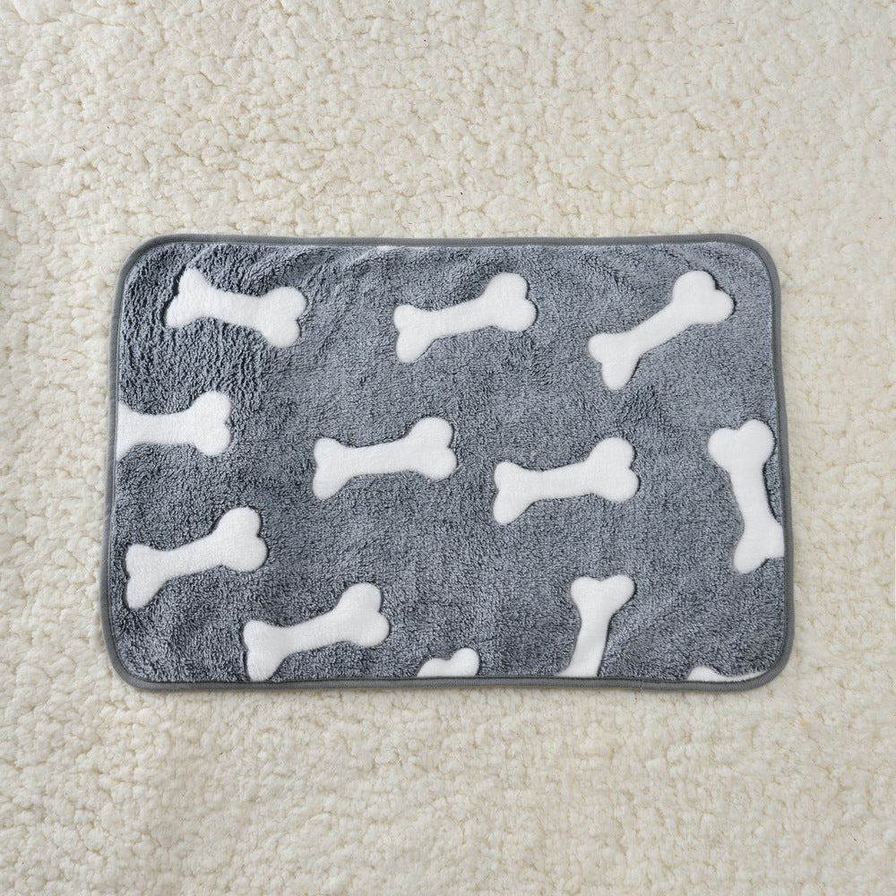HKM-8478269 Non-slip Pet Blanket and Seat Cushion for Dogs in Various Colors and Sizes