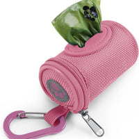 HKM-8478653 Waterproof Cylindrical Hanging Storage Bag in Black, Pink, and Blue - Convenient for Buggies and More