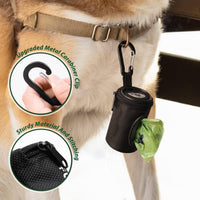 HKM-8478653 Waterproof Cylindrical Hanging Storage Bag in Black, Pink, and Blue - Convenient for Buggies and More