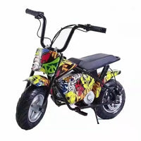 HKM-847891 Kids Mini Electric Dirt Bike - Off-Road Motorcycle, 250W Power, Max Speed < 40km/h, Steel & ABS Plastic, Available in Multiple Colors