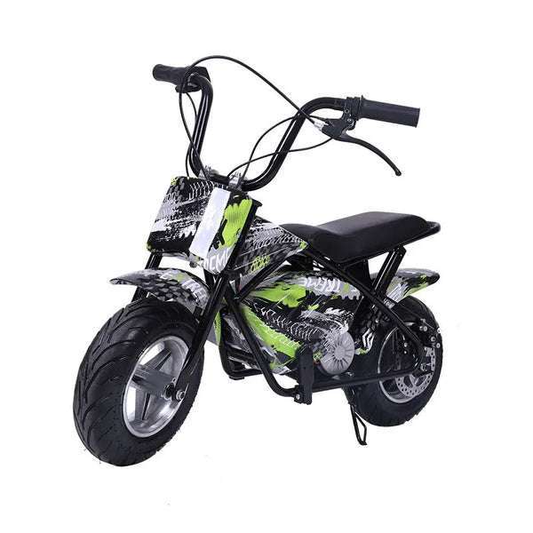 HKM-5847891 Kids 24V Mini Electric Chopper Motorcycle, 250W Motor, Sub-40KM/H Speed, Rear Disc Brake, 70kg Load, Steel Frame