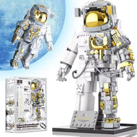 HKM-847955 Spaceman Astronaut Building Blocks Set for Creative Learning and Fun