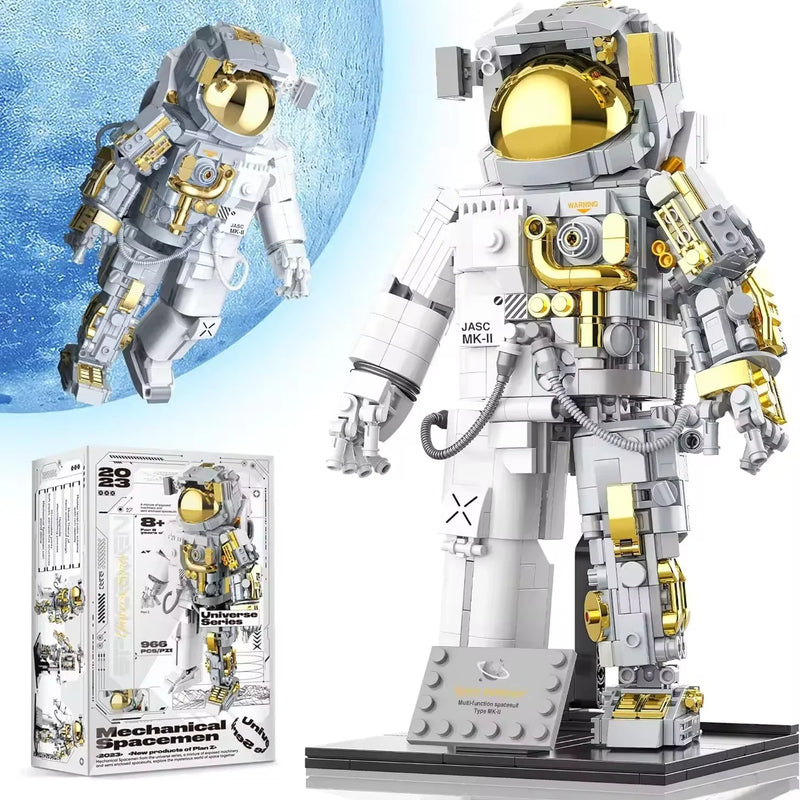 HKM-847955 Spaceman Astronaut Building Blocks Set for Creative Learning and Fun