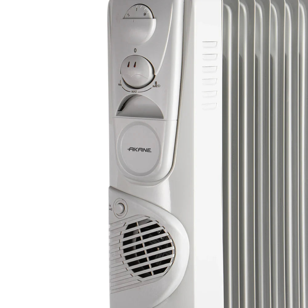 HKM-848083 2900W Oil Filled Radiator Heater with Adjustable Thermostat and Overheat Protection
